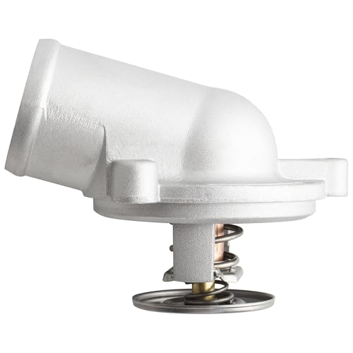 BOXI 902-5175 Engine Coolant Thermostat Housing Assembly Fits for Mercedes-Benz C230 2002 Kompressor Coupe 2-Door L4 2.3L / Replaces ‎944189 1112001715