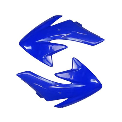 CRF70 XR70 Plastic Fairing Fender Kit with Tall Gripper Seat, 7PCS Body Plastics Set for CRF70F 110cc–250cc Dirt Pit Bike (Blue) - color: Blue Fender Fairing