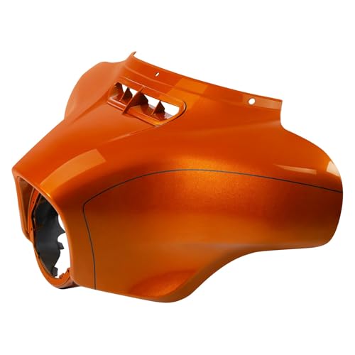 HR3 2015 Amber Whiskey Batwing Outer Fairing Body + Vent Trim Compatible with 2015 Street Glide Special FLHXS - color: Amber Whiskey Special