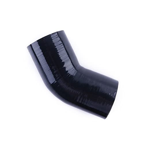 Silicone Reinforced Turbo/Intercooler/Intake Piping Coupler Industrial Hydraulic Hoses 4-Ply(5.4mm) (45 Degree ID 3 inch (76mm)) - style: 45 Degree ID 3 inch (76mm)