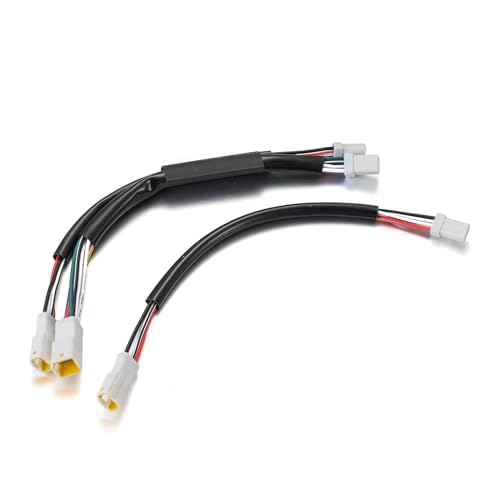 Mofun 8" Handlebar Wiring Extension Fit for Harley Softail Touring - style: 8"