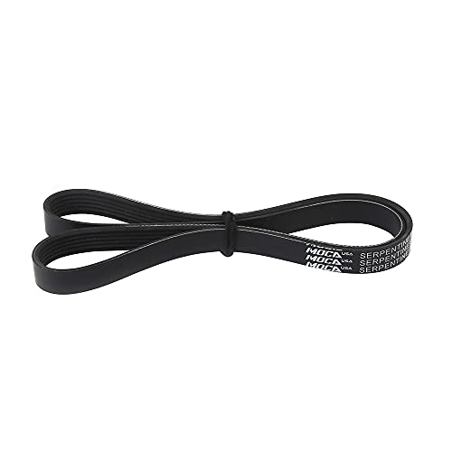MOCA 6PK1960 Serpentine Belt for Cadillac ATS & CTS, Chrysler 200, Dodge Grand Caravan & Journey, Subaru Forester 2.5L, Ram C/V 3.6L (2011-2019)