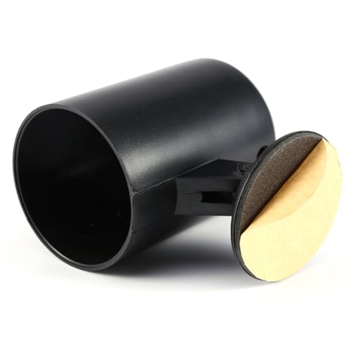 Black Universal Vehicle Car Truck Single Gauge Holder Plastic Vehicle Gauge Mount Pod Cup Mount Suitable for Gauge with Diameter of 52mm/2in