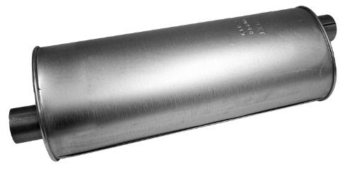 Walker Quiet-Flow SS 40248 Direct Fit Exhaust Muffler Assembly 2.5" Inlet (ID) 2.5" Outlet (ID) for Dodge Dakota