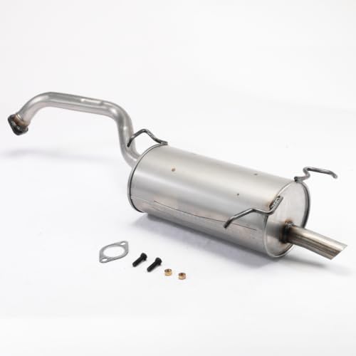 409 Stainless Steel Rear Exhaust Muffler for Nissan Sentra 07-12 E34H - size: For 2007-2012 Nissan Sentra