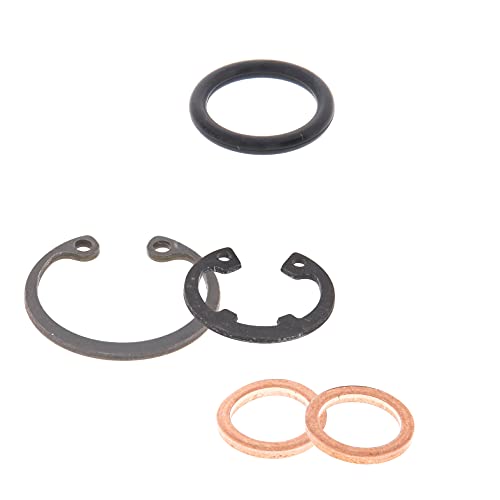 BossBearing Rear Brake Master Cylinder Rebuild Kit for Suzuki SV650 2003 2004 2005 2006 2007 2008