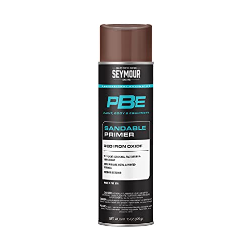 Seymour 20-1673 PBE Professional Primer, Sandable Red Iron Oxide - color: Sandable Red Iron Oxide