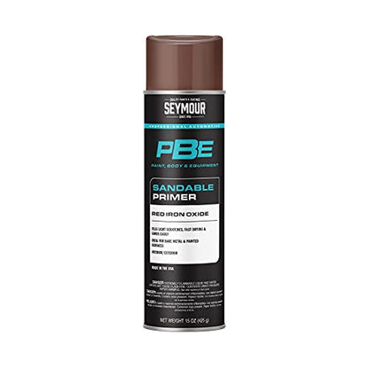 Seymour 20-1673 PBE Professional Primer, Sandable Red Iron Oxide - color: Sandable Red Iron Oxide