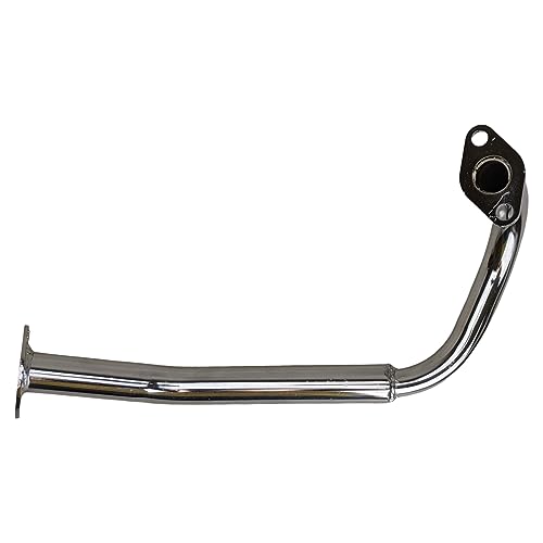 RedCap High Performance Exhaust System Muffler for GY6 50cc Scooter Moped TaoTao Jonway Kymco 139QMB (Black)
