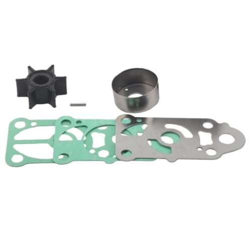 8M0080264 Water Pump Impeller Repair Kit for Mercury 2 2.5 3.3 3.5 HP - size: 2-3.5 HP