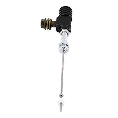 Acouto Clutch Slave Cylinder Motorcycle M10x1.25mm Hydraulic Clutch Master Slave Cylinder Brake Pump for Motorbike ATV Dirt Bike(Black)