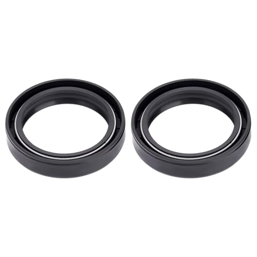 Road Passion 40x52x10mm Front Fork Oil Seal and Dust Seal Kit for Aprilia Scarabeo 400/500 2005-2007 /Red Rose 125 Custom 1995-1999 - color: Oil Seal