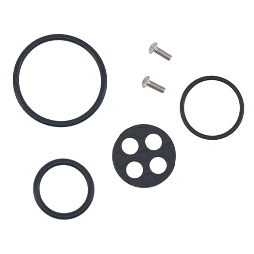 Fuel Tap Gas Valve Petcock Gasket Rebuild Kit Compatible with Yamaha DT250 DT400 IT175 IT250