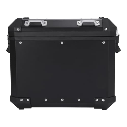 TCT-MOTORPARTS 48L Black Saddlebags Panniers Side Case Luggage Bag Fits for BMW R1200GS R1250GS - color: Black Saddlebags (48L)