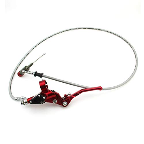 Red 1200mm Line Hydraulic Clutch Handle Lever Master Cylinder for Pit Dirt Bike Motocross Motorcycle