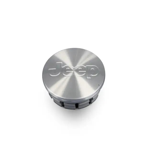 Mopar Jeep Silver Wheel Rim Center Cap (52059522AB)