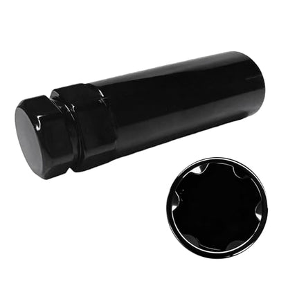 6 Spline Tuner Lug Nut Key, 6 Point Spline Drive Tuner Socket Key Wrench Replacement, Automotive Wheel Lock Removal Tool for 21mm (13/16") and 22mm (7/8") Hex Socket Wrench - color: 6 Spline
