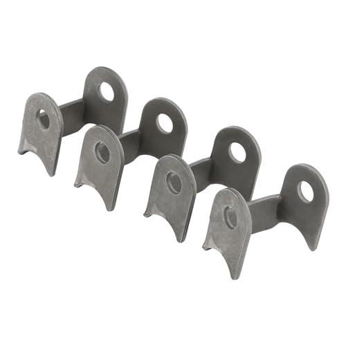 4PCS Shock Swing Arm Mount Bracket Weld-On Kit – Upper & Lower Shock Mounts for DIY Go Kart ATV UTV Quad Buggy Golf Cart Drift Trike Mini Bike Four Wheeler Offroad Suspension