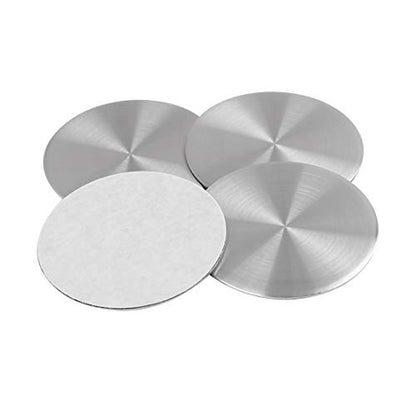 X AUTOHAUX 50mm Car Wheel Center Hub Caps Sticker Emblem Badge Silver Tone - size: 50mm