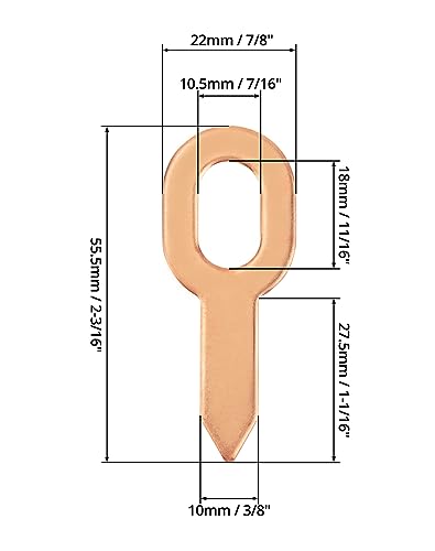 QWORK Dent Puller Rings, 100 Pcs Dent Pulling Straight Washer, Metal Shrink Repair Tool for Panel Welder Spot Welding Machine Consumables