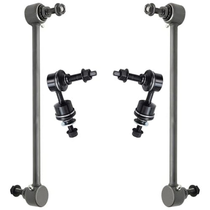 Detroit Axle - 4 Front Rear Sway Bar Links for 2015-2018 Ford Focus C-Max - size: 4S50252/Group