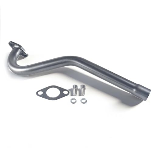 Exhaust For Coleman CT100U Mini bike - color: Silver, size: Exhaust Pipe