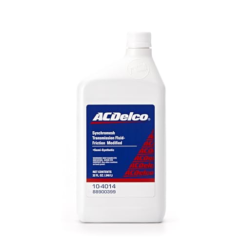 ACDelco GM Original Equipment 10-4014 Friction Modified Synchromesh Transmission Fluid, 32 Ounce, White, 1 qt - size: 32 Ounce