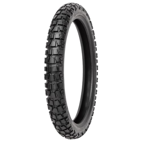 Tusk Waypoint Adventure Motorcycle Front Tire – 90/90-21 (54R) – Dual Sport On/Off-Road Tread – DOT Compliant - size: 90/90-21