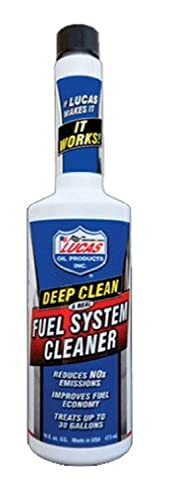Lucas Oil 10512-12PK Deep Clean Fuel System Cleaner - 16 oz., (Case of 12) - size: 12 Count (Pack of 1)