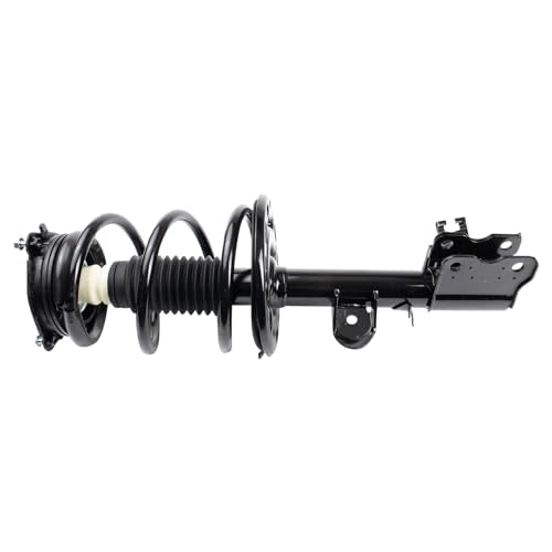 TRQ Front Right Strut and Spring Assembly Gas Charged Coil Spring - style: SCA28227
