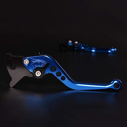 Adjustable CNC Short Brake Clutch Levers Compatible with Yamaha Blaster 200 1988-2002 Grizzly 125 2005-2013 Breeze 125 2002-2004 YFM250 1990-1991 YFM350ER 1990-1995