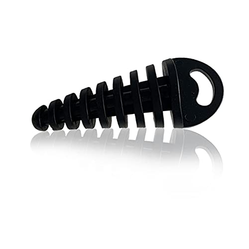 0.6"-1.5" Wash Plugs, Mufflers Exhaust Silencer Motorcycle Dirt Bike,Black - color: Black