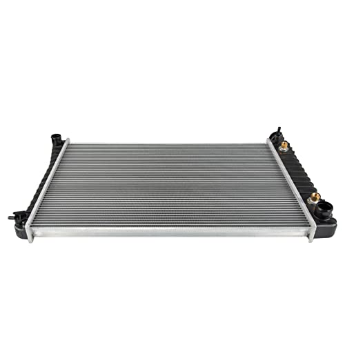 Torchbeam Core Radiator Compatible with K1500, C1500, K2500, K1500 Suburban, C2500, C1500 Suburban, V1500 Suburban, K3500, V3500, C3500, R1500 Suburban, R3500, Transmission Oil Cooler Included - size: CU618