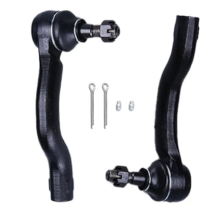 2pcs Outer Tie Rod End ES800048 ES800108 for Nissan Frontier 2005-2019 - size: ES800048 ES800108