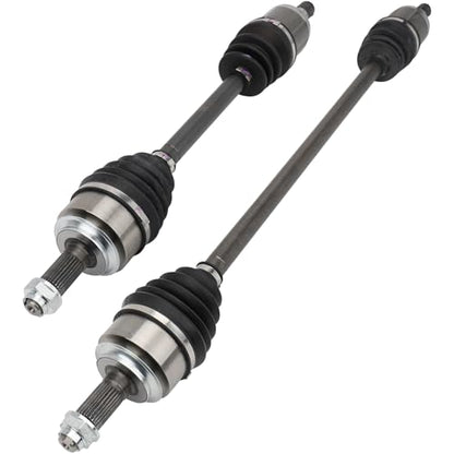 Front Driver and Passenger Side CV Axle Shaft Assembly - size: 664232*1+664233*1