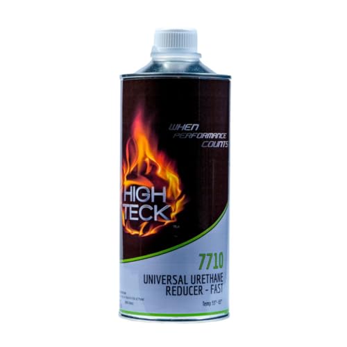 High Teck Products 7710-4 Fast Urethane Reducer, 1 qt, Clear, Liquid