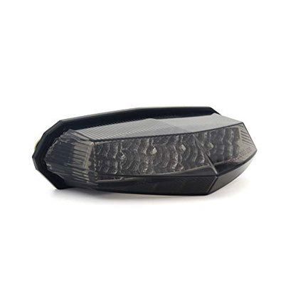 Universal 10 LED Rear Tail Light Brake Stop Running Light for Standard Sport ATV Quad Dirt Bike (Smoke) - color: Smoke