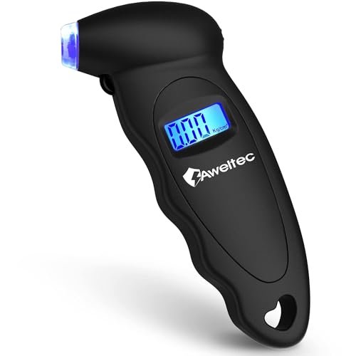 Digital Tire Pressure Gauge,Accurate Cars Air Gauge 150 PSI,Black - color: Black(1PK), size: 1 Pack
