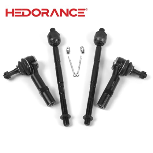 Front Inner & Outer Tie Rod End Kit for Chevy Traverse 2009-2017 - size: ES800286 EV800572