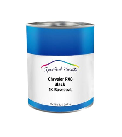 For Dodge Chrysler Jeep PX8 Black Paint - Gallon - size: 128 Fl Oz (Pack of 1)