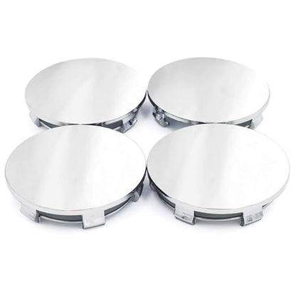 RTrhinoTuning 4 PCS 3.27in Wheel Center Caps Compatible with Tahoe Suburban Yukon Rim, OD:3.27"(83 mm) ID: 3"(76.4 mm) Chrome Hubcaps - color: Chrome
