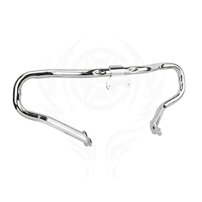 Chopped Engine Guard Crash Bar for Harley Touring (Chrome Finished) - color: Chrome Finished