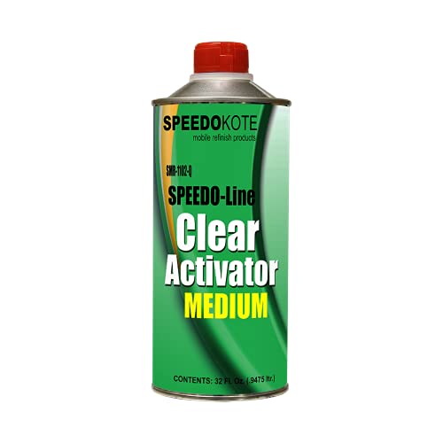 Speedokote Medium Speed Activator SMR-1102-Q (70-85 deg. F) use in Clear Coat, one quart