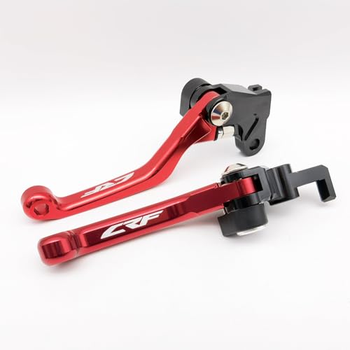 OEM Replacement Brake/Clutch Levers Compatible with Honda CRF450L (2019-20) & CRF450RL (2021-25) - Dirt Bike Adjustable Lever Set, 6061-T6 Aluminum (Blue_Glossy) - color: BLUE_Glossy