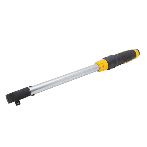 DEWALT Torque Wrench, 3/8 inch Drive, 20-100 FT-LB, Micro Adjust (DWMT75463) - style: 3/8" Micrometer