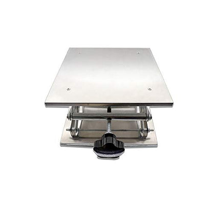 LabZhang 6" x 6" Stainless Steel Lab Jack Scissor Stand Platform Table - size: 6x6