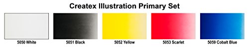 Createx Colors Createx Illustration Primary Set, 2 oz. - style: Primary 2oz. Set