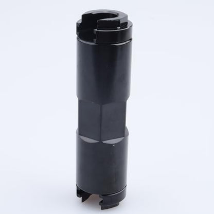 AC PERFORMANCE Aluminum Billet Double Ends 3/8 Female Quick Disconnect Fitting Adapter Black - size: 3/8 to 3/8