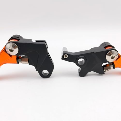 Dirt Bike Brake Clutch Levers Adjustable Replacement for Honda XR150L 2023-2024 Red Black (RED_Glossy) - color: RED_Glossy