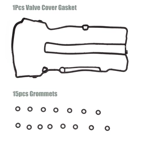 AUCERAMIC VS50807R Fit Chevy Cruze 1.4L Valve Cover Gasket 2011-2016 for Chevrolet Sonic Trax Volt for 2013-2020 Buick Encore 1.4L DOHC Turbo